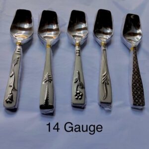 Matt spoons A2 12 pcs