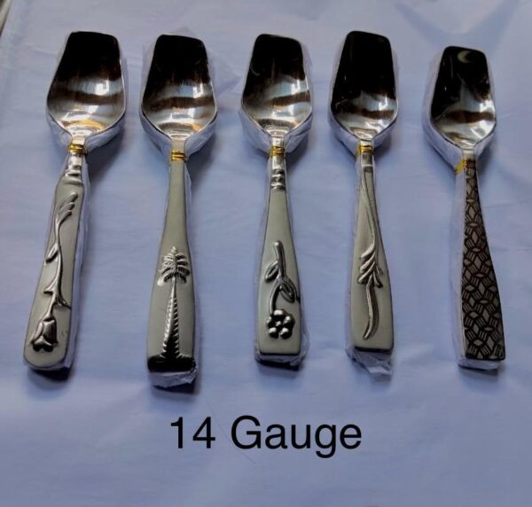 Matt spoons A2 12 pcs