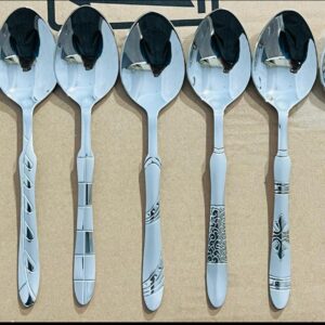 Matt spoons A1   12 pcs